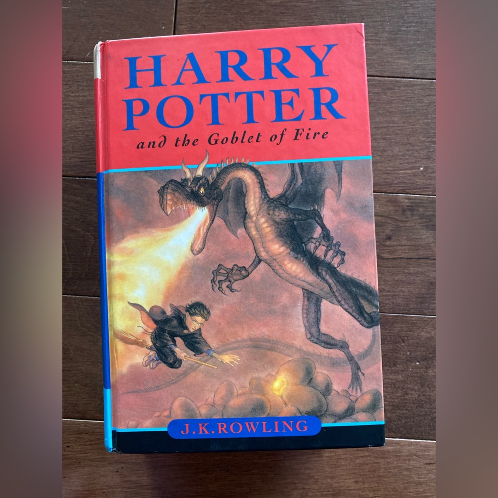 Harry Potter and the Goblet of Fire Book 2000 First Edition with Errors Canadian